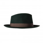 Albert Beaver Felt Trilby in Emerald