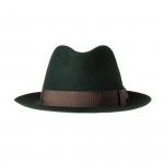 Albert Beaver Felt Trilby in Emerald