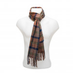 Cashmere Scarf in Ale Plaid