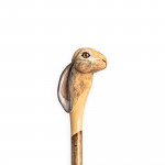 Hand Carved Hare Walking Stick