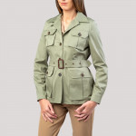 Ladies Blixen Safari Jacket in Wild Grass