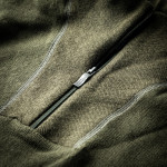 Zip Turtleneck 200 in Pine Green