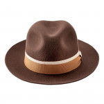 Galloway Wool Fedora in Sable