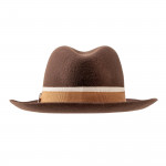 Galloway Wool Fedora in Sable