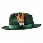 Norfolk Fedora in Racing Green