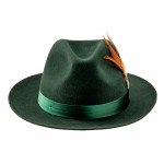 Norfolk Fedora in Racing Green