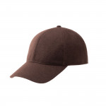 Cashmere Ball Cap in Bark