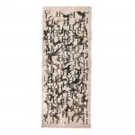 Cashmere Deer Print Scarf in Green