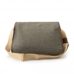 Bishop Bag in Swiss Army Salt & Pepper Fabric