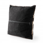 Zebra Hide & Leather Cushion