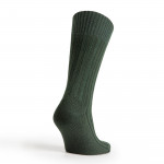 Wool Boot Socks in Bottle Green