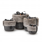 XL Luxury Candle with Rabbit Fur