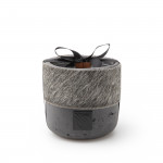 Medium Luxury Candle with Cow Hide