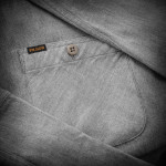 Rangeland Flannel Shirt in Light Heather Grey