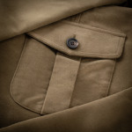 Moleskin Cargo Trousers in Lovat