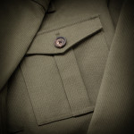 Corduroy Travel Jacket in Rifle Green