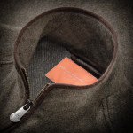 Lyell Wool Fleece Gilet in Woodland