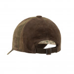 Leather Ball Cap in Camo