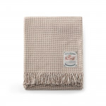 Lambswool Throw in Oatmeal