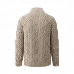 Nidderdale Mock Neck in Flint