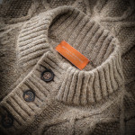 Nidderdale Mock Neck in Flint