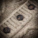 Nidderdale Mock Neck in Flint