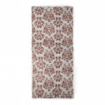 Signature Cashmere Hunting Scarf in Aubergine