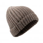Anglesey Cashmere Knit Cap in Driftwood