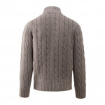 Pennines Cardigan in Driftwood