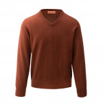 Cranborne Cashmere Slipover in Terra
