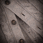 Pennines Cardigan in Driftwood