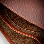 Aston 8cc Tri-fold Wallet in Horween Cognac