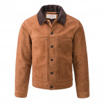 Short Suede Cruiser Jacket