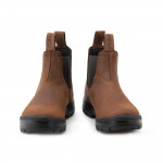 Filson x Blundstone Chelsea Boots in Teak Nubuck