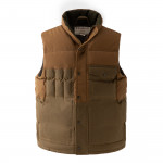 Down Cruiser Vest in Dark Tan