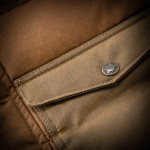 Down Cruiser Vest in Dark Tan