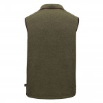 Lyell Fleece Gilet in Moss