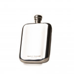 4oz Hip flask in Mid Tan