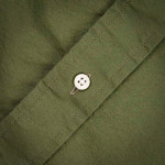 Long Sleeve Over Dye Oxford in Olive