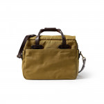 Padded Laptop Briefcase in Tan