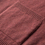 Lauder Lambswool Waistcoat in Grape