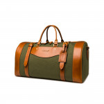 Sutherland Bag - Small- Hunter Green and Mid Tan