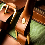 Sutherland Bag in Safari Green and Mid Tan