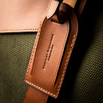 Medium Sutherland Bag in Hunter Green & Mid Tan