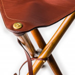Leather Tripod Seat - 60cm