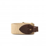 2" Canvas Rifle Sling in Sand & Dark Tan