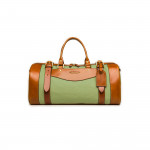 Sutherland Bag in Safari Green and Mid Tan