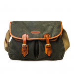 Bishop Bag In Forest Green Waxed Cotton