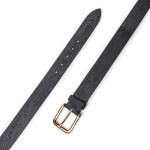 Men's Stingray Belt in Black