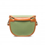 100Rd Anson Cartridge Bag in Safari Green & Mid Tan